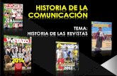 Las revistas y su historia