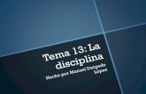 Tema 13: La disciplina