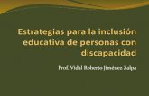 Estrategias para la inclusión educativa