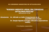 Curso de Riesgo Medico Legal en Cirugias Oftalmologicas