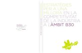 Estratègies per a una millora en la competitivitat de la indústria a l'Àmbit B30