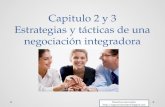 Estrategias y tácticas de una negociación integradora