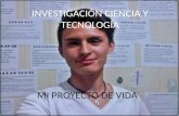 Proyecto de Vida de Erick Jefferson Calderón Villacreses