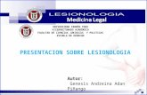 Presentacion medicina legal