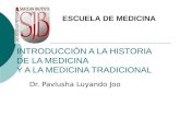 Introduccion A La Historia De La Medicina