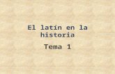 Historia del latín