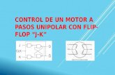 Control de motor a paso con flip flop jk