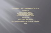 PLACA BASE Y COMPONENTES DE UN PC