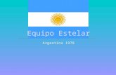 Equipo Estelar Argentina 1978
