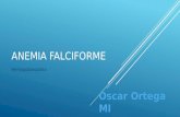 Anemia Falciforme - Oscar Ortega