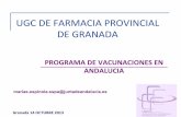 Plan de vacunacion de Andalucía 2013