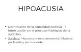 Hipoacusia expo