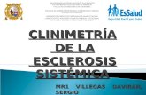 Clinimetría de la Esclerosis Sistémica