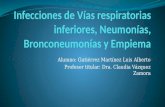 Infecciones de vias respiratorias bajas - Neumonia Adquirida en la Comunidad