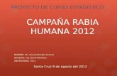 Campaña rabia humana 2012  udi
