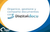 Organice gestione y comparta documentos con digitaldocu