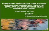Resultados del Grupo de Estudio de la Diabetes en Atención Primaria de Salud (GEDAPS) en Cataluña