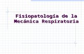 2   FisiopatologíA De La MecáNica Respiratoria