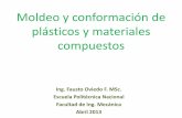 Moldeo y conformación de plásticos y materiales compuestos