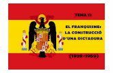 Tema13 franquisme. la construcció d'una dictadura (1939-1959)