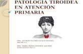 Patología tiroidea en Atención Primaria