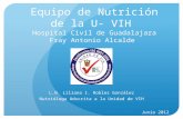Unidad de VIH: Nutrición Clínica