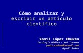 Cómo analizar un artículo científico_Dr Yamil López Chuken