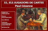 51. ELS JUGADORS DE CARTES. PAUL CÉZANNE