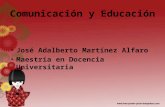1º  trabajo comunicaciòn y educación
