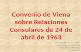 Convenio de viena sobre relaciones consulares de 1963