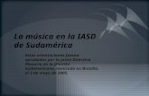 La música en la iasd de sudamérica