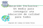 Introduccion a la educacion inclusiva