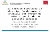 El formato LIDO para la descripción de museos: análisis del modelo de datos a partir de un proyecto concreto