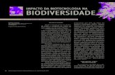 Impacto da biotecnologia na biodiversidade