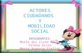 Actores ciudadanos y mobilidad social