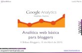Analitica web básica para blogs (Google Analytics)