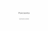 GEMA1000 - Porciento