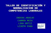 Taller de identificacion y normalizacion de competencias laborales