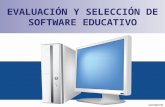 Evaluación y selección de sofware educativo