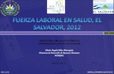 Fuerza laboral en salud, el salvador, msp 2012