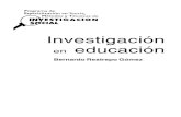 Investigar En Educacion (Noho)