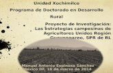 El maíz en Michoacán: las estrategias campesinas de Agricultores Unidos Región Guayangareo, SPR de RL