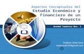Aspectos conceptuales estudio econ finan