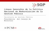 La modernización de la gestión pública: Pilares de la política nacional - Sara Arobes