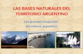 Las bases naturales del territorio argentino
