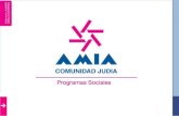 Dto. de Programas Sociales - AMIA