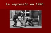 La represión en 1976