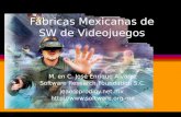 Fábricas Mexicanas de Videojuegos