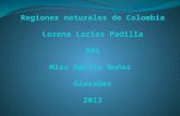 Regiones naturales de colombia