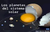 Los planetas del sistema solar.